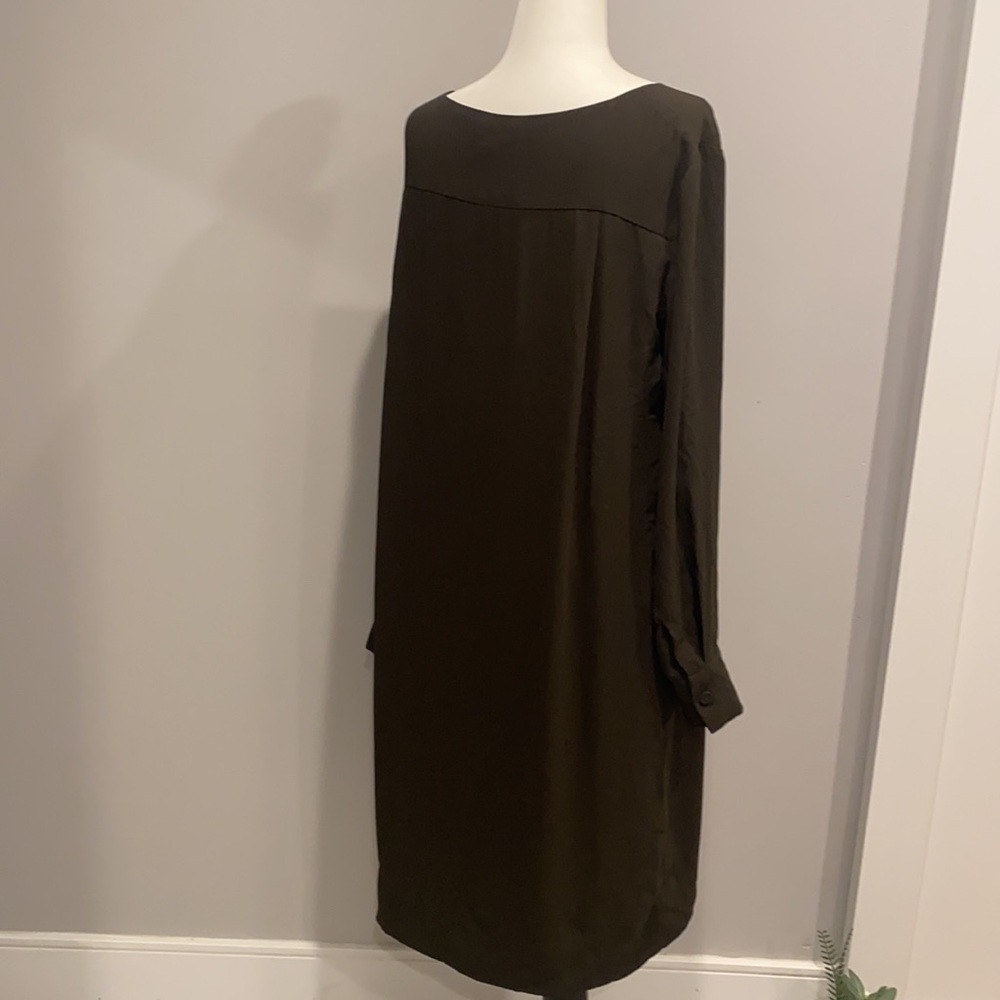 Babaton Dark Olive Long Sleeve Dress - Picture 5 of 5